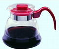 Glass tea&coffee pot in 1000ml