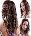 100% human hair Full Lace wigs 2
