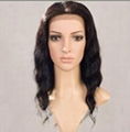 100% human hair Full Lace wigs 4