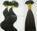 100% Human Hair Extension Pre bonded