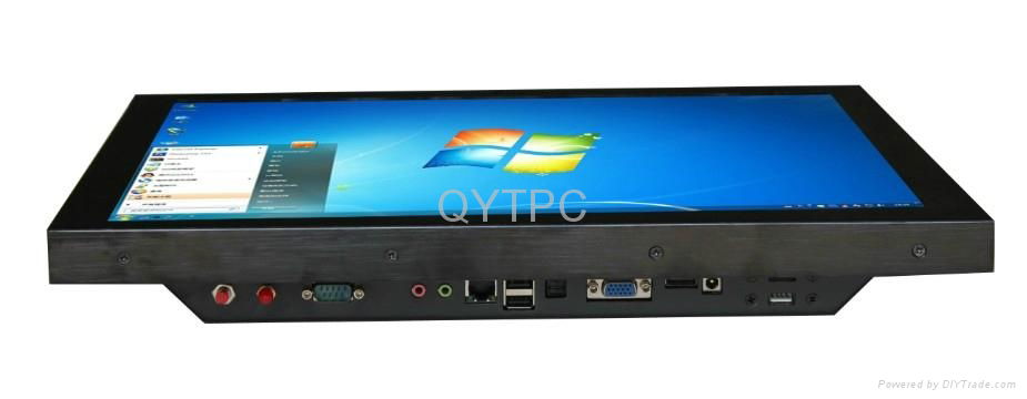 19inch Touch screen all in one pc,Intel Atom D525,VGA,USB,HDMI,COM,LAN port