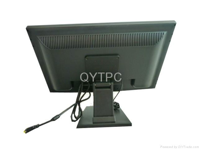 22inch touch screen monitor，tft lcd display with VGA USB port 2