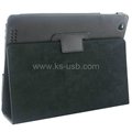 Leather Case with Holder for iPad 3 / The new iPad 2