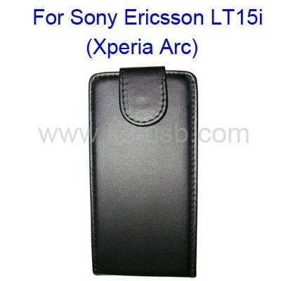 Leather Case for Sony Ericsson LT15i (Xperia Arc)