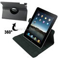360 Degree Rotatable Leather Case with Holder for iPad 3 / The New iPad  1