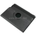 360 Degree Rotatable Leather Case with Holder for iPad 3 / The New iPad  4