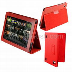 Leather Case with Holder for Acer A500 