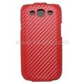High Quality Carbon Fiber Leather Case for Samsung Galaxy SIII i9300 4