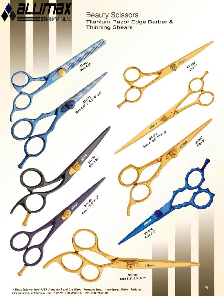 Barber Scissor (Pakistan Manufacturer) Personal Care Appliance Home