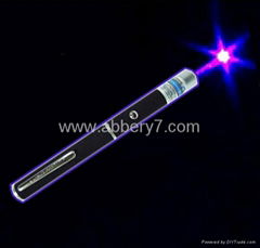 5mW Purple Blue Beam Laser Pointer