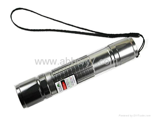 Powerful 200mW Focusable Green Laser Pointer Flashlight Burning Laser Torch