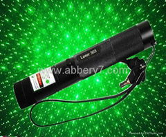 532nm 200mW Real High-power Handheld Adjustable Green Laser with safety lock