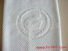 酒店菠蘿紋地巾