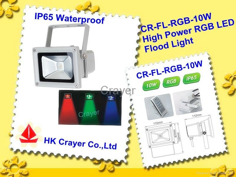 CR-10W-RGB Waterproof  Landscape LED Lamp