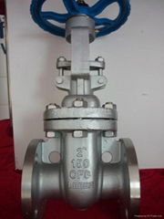 API Cast Steel  Flange End Gate Valve