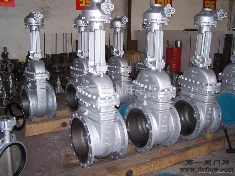 API Cast Steel  Flange End Gate Valve Z41H 3