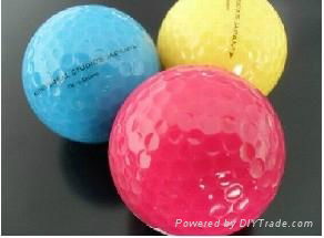 Fluorescent Golf Balls