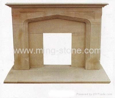 fireplace/granite fireplace/marble fireplace 4