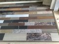 Wood Vein Marble Flooring, marble veneer + cement fabric backing 3