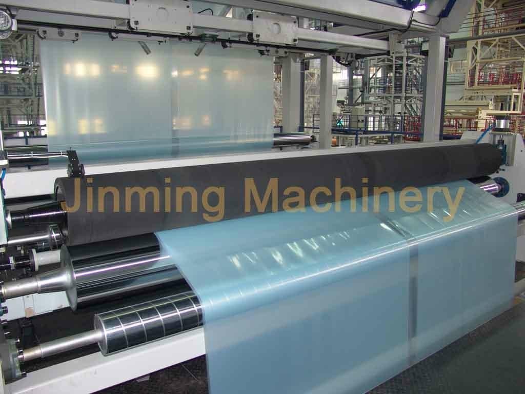 Guangdong Jinming 3-Layer Coextrusion Agricultural Film Blown Film Line 4