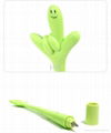 2011 Newest lovely silicone ball  pen 4