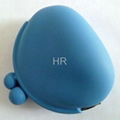 Promotional silicone rubber coin purse
