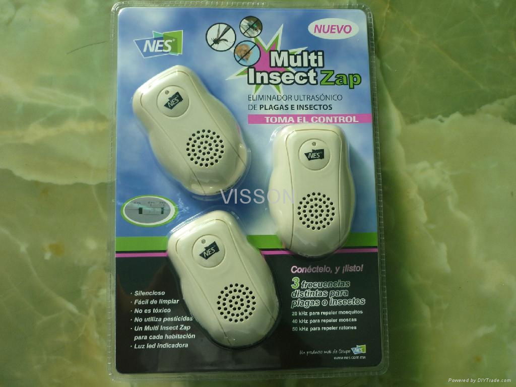 Electromagnetic and Ultrasonic Pest Repeller  2