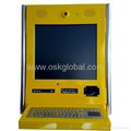 Desktop Internet Kiosk with metal keyboard 1