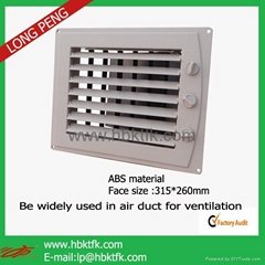 air diffuser for water-cooled air-conditioning 