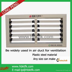 manual air grille for air cooler