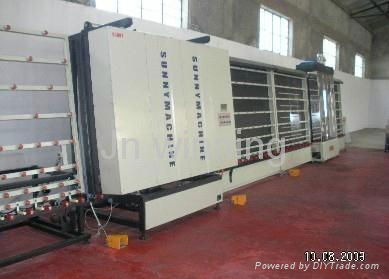 insulating glass automatic flat press production line 2