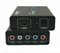 HDMI to Component(YPBPR) Video and Stereo Audio Converter 1