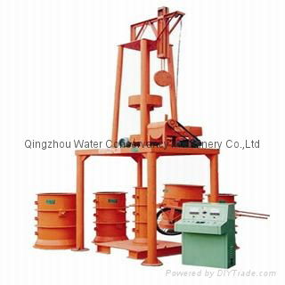 concrete pipe making machinery of vertically compressing type LJC series