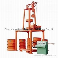 concrete pipe making machinery vertically compressing type LJC series