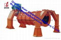 concrete pipe making machinery suspension roller type XG series 2