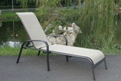 aluminum frame textiline sun loungeZY-UNT-218