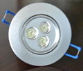 Hight quality 7*1W LED downlights 2