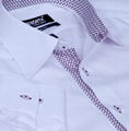 Xcite White Shirt with chintz printed Innert 1