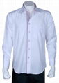 Xcite White Shirt with chintz printed Innert 2