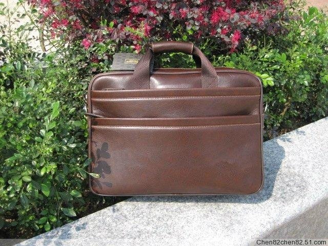 New open store Genuine Leather Mens Handbag Bag Briefcases Laptop