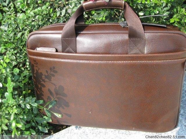 New open store Genuine Leather Mens Handbag Bag Briefcases Laptop 2