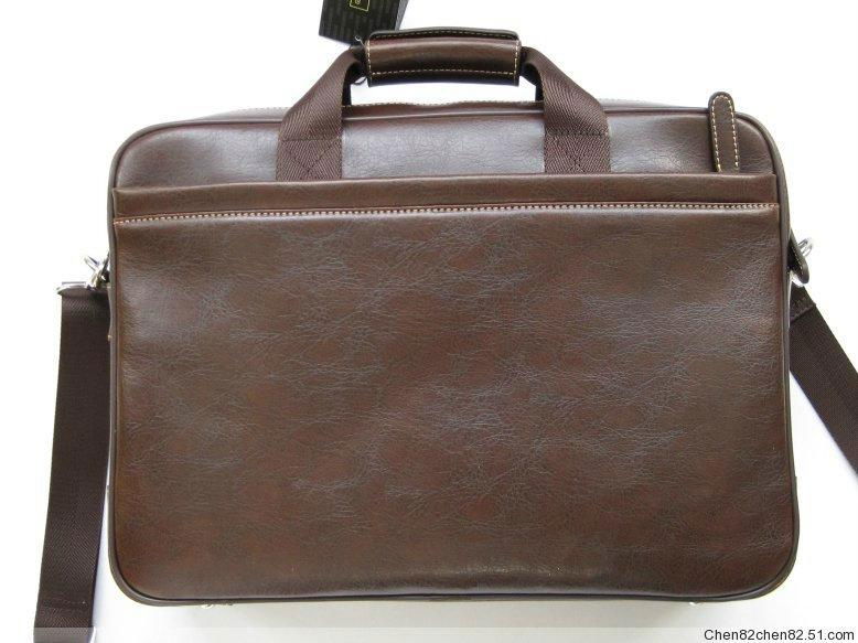 New open store Genuine Leather Mens Handbag Bag Briefcases Laptop 5