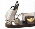 Golf card holder with pen holder 1