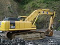 Used Komatsu PC350-7 excavator