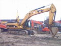 Used CAT345D excavator