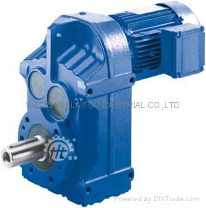  HF Series parallel shaft helical gear reducer 