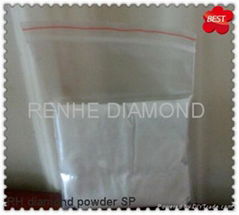 Synthetic diamond powder