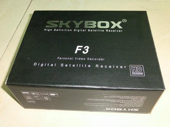 The original and most popular full hd digital satellite receiver skybox F3 5