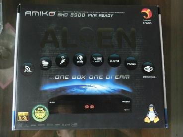 2012 the newest Linux os full hd receiver Amiko shd8900 