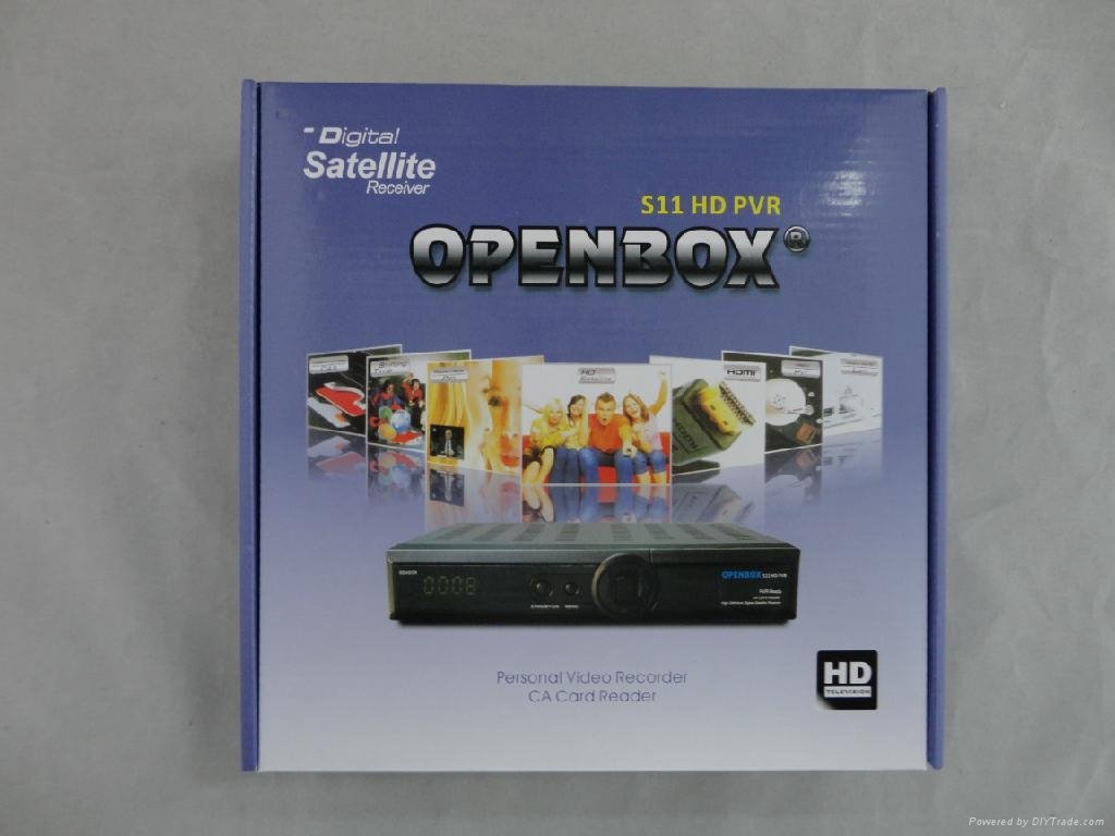 Original hd pvr scart digital satellite receiver openbox s11 3